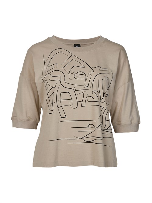 NÜ Zilla T-shirt med print